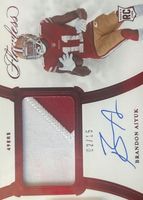 Brandon Aiyuk 2020 Flawless #RPA-BAI Rookie Patch Auto - Ruby /15 PSA ...