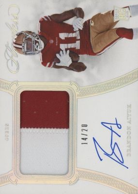 2020 Flawless #RPA-BAI Rookie Patch Auto - Silver /20