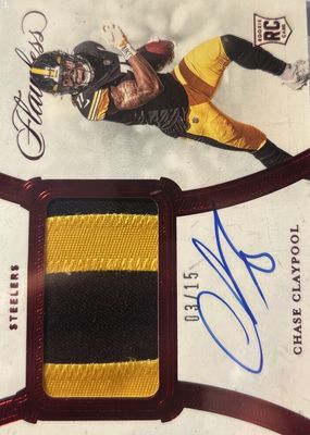 2020 Flawless #RPA-CCL Rookie Patch Auto - Ruby /15