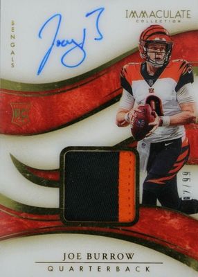 2020 Immaculate #101 Rookie Patch Auto /99