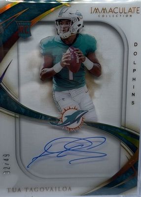 2020 Immaculate #SS2 Immaculate Rookie Shadowbox Signatures (/49)