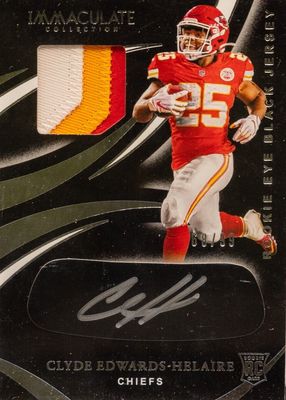 2020 Immaculate #REB-11 Immaculate Rookie Eye Black Jersey Autographs (/99)