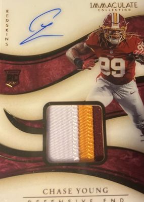 2020 Immaculate #121 Rookie Patch Auto /99