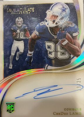 2020 Immaculate #II-CD Immaculate Introductions Autographs (/25)