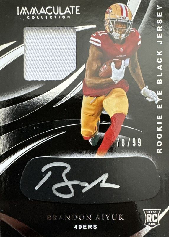 Buy Brandon Aiyuk Cards Online  Brandon Aiyuk Football Price Guide -  Beckett