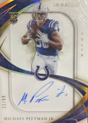 2020 Immaculate #SS19 Immaculate Rookie Shadowbox Signatures (/99)