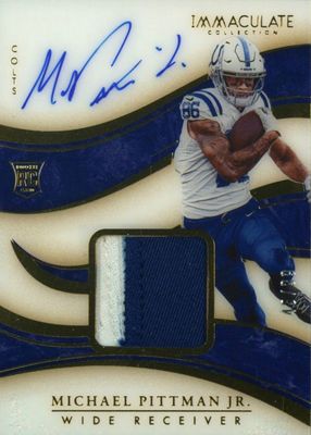2020 Immaculate #119 Rookie Patch Auto /99