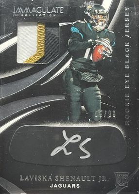 Laviska Shenault 2020 Immaculate #REB-16 Immaculate Rookie Eye