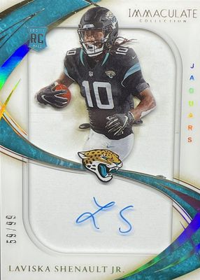 2020 Immaculate #SS16 Immaculate Rookie Shadowbox Signatures (/99)