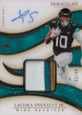 2020 Immaculate #116 Rookie Patch Auto /99