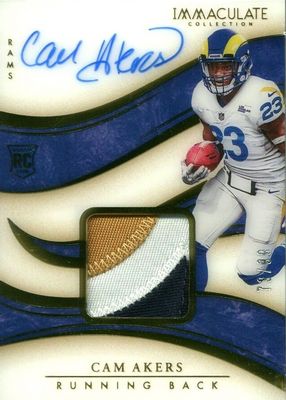 2020 Immaculate #112 Rookie Patch Auto /99