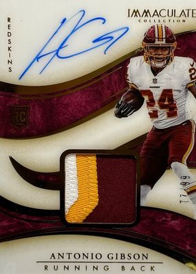 2020 Immaculate #129 Rookie Patch Auto /99