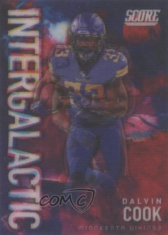 Dalvin Cook 2020 Score #IG-2 Intergalactic /(SSP) PSA 10