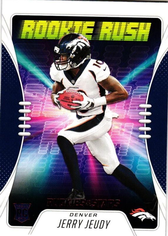 Jerry Jeudy 2020 Rookies & Stars #RR-8 Rookie Rush Rookie RAW