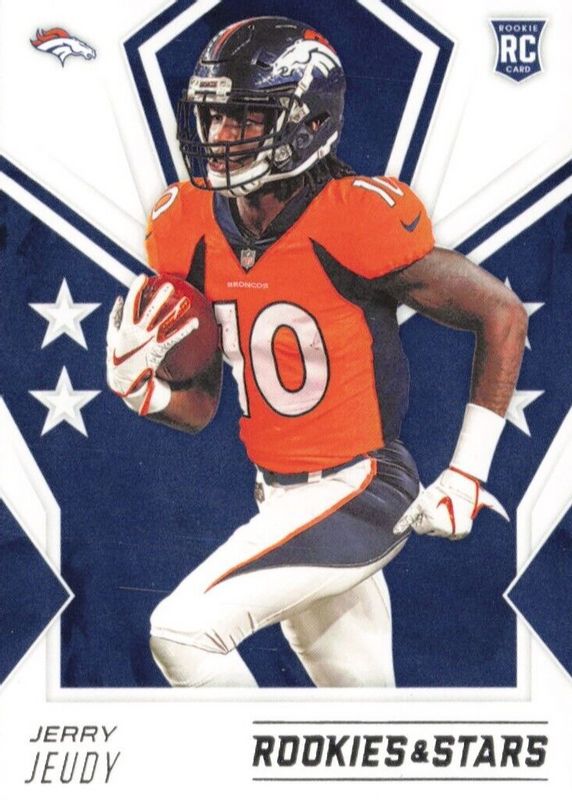 Jerry Jeudy 2020 Rookies & Stars #118 Base Rookie RAW