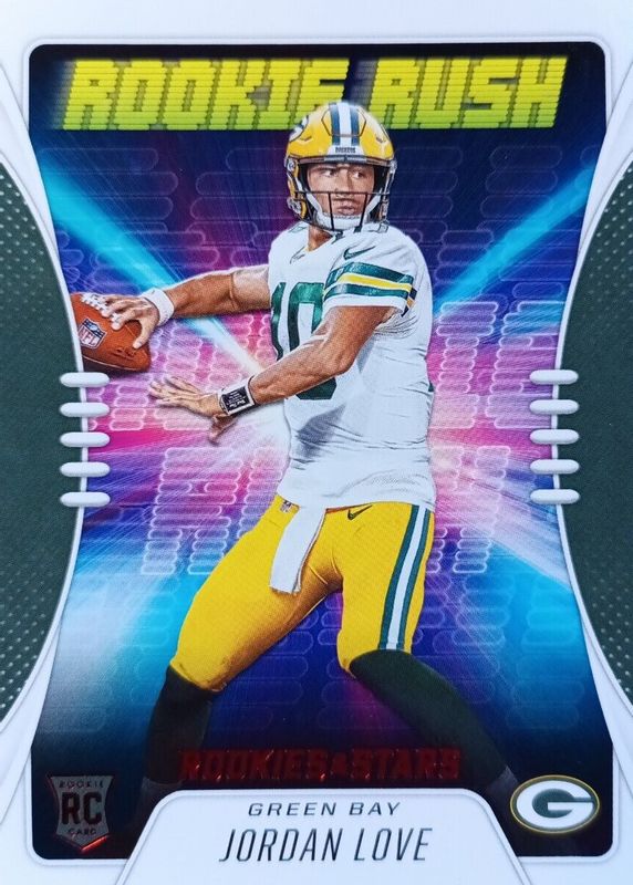 The Collectibles Guru 🧠 on X: Guess Jordan Love's exact stat line today  (pass yards & rush yards) and I'll send ya this PSA 10 rookie card for  FREE… Must be following