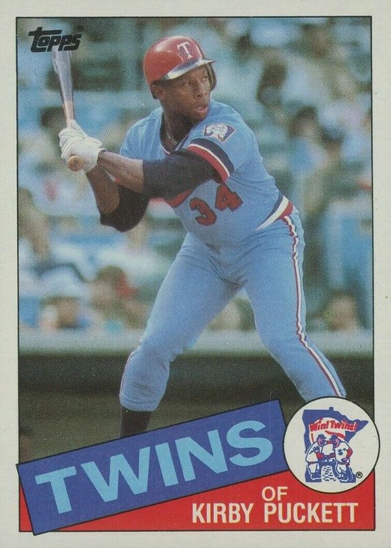 Kirby Puckett 1985 Topps #536 Base Rookie SGC 9.5