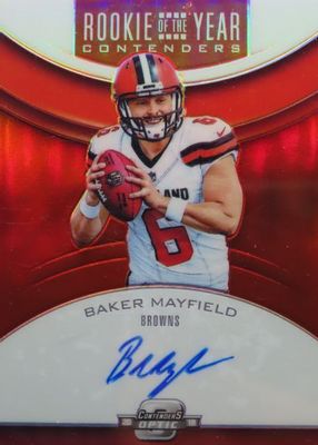 2018 Contenders Optic #RYA-BM Rookie of the Year Contenders Autographs - Red (/99)