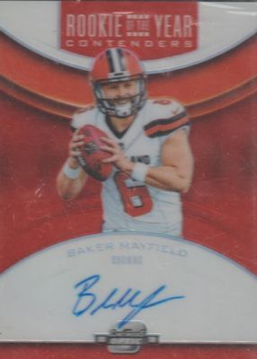 2018 Contenders Optic #RYA-BM Rookie of the Year Contenders Autographs - Orange (/35)