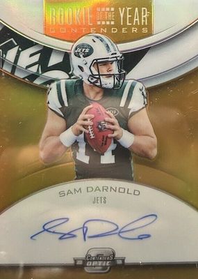 2018 Contenders Optic #103 Rookie Ticket Auto - Gold /10