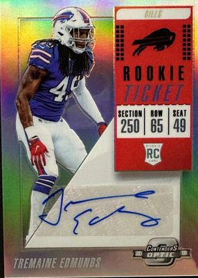 2018 Contenders Optic #148 Rookie Ticket Auto