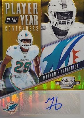 2018 Contenders Optic #145 Rookie Ticket Auto - Gold /10