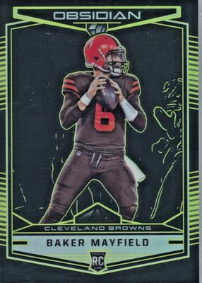2018 Obsidian #103 Electric Etch Yellow /10