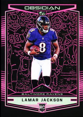 2018 Obsidian #102 Electric Etch Purple /75