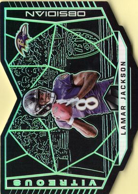 2018 Obsidian #102 Electric Etch Green /25