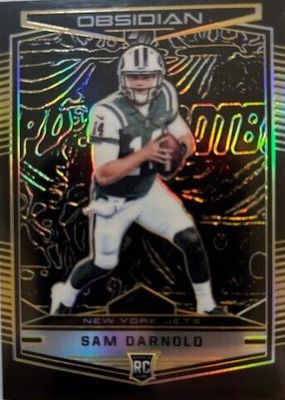 2018 Obsidian #105 Electric Etch Orange /50