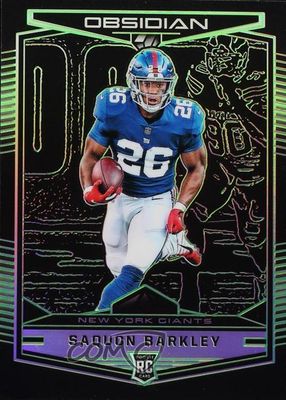 2018 Obsidian #101 Electric Etch Green /25