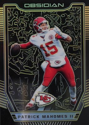 2018 Obsidian #72 Electric Etch Orange /50