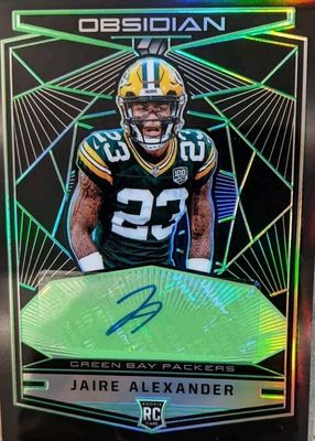 2018 Obsidian #RKA-JA Rookie Autographs - Electric Etch Green (/25)
