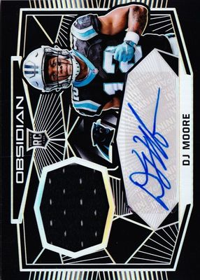 2018 Obsidian #RJ-DJ Rookie Jersey Autographs (/100)