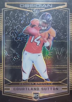 2018 Obsidian #121 Electric Etch Orange /50