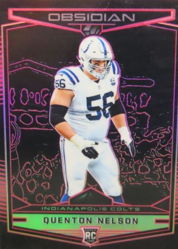 2018 Obsidian #142 Electric Etch Purple /75