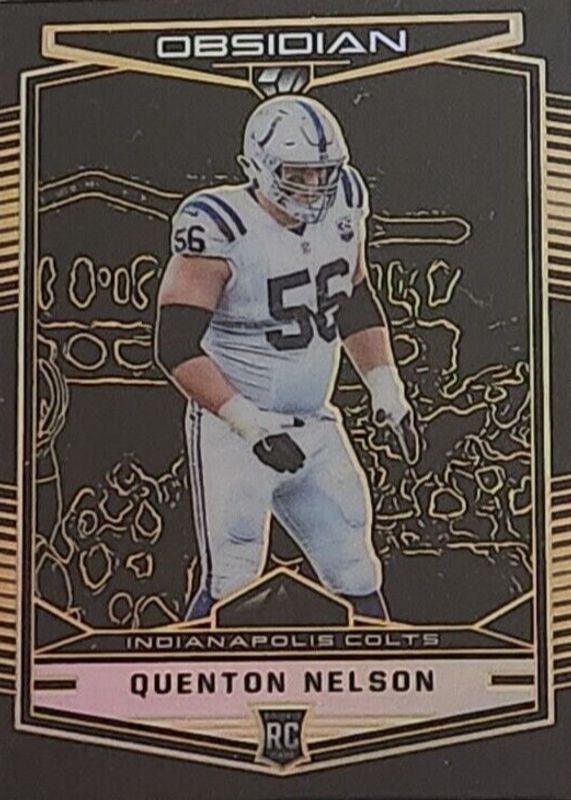 2018 Obsidian #142 Electric Etch Orange /50