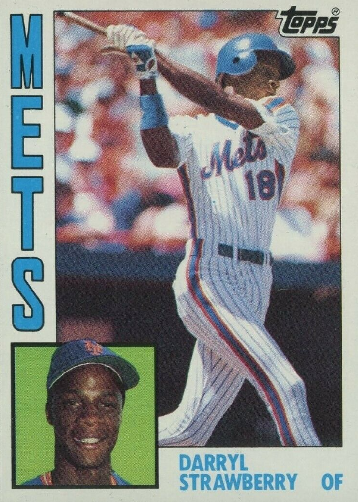 Darryl Strawberry 1984 Topps #182 Base Price Guide - Sports
