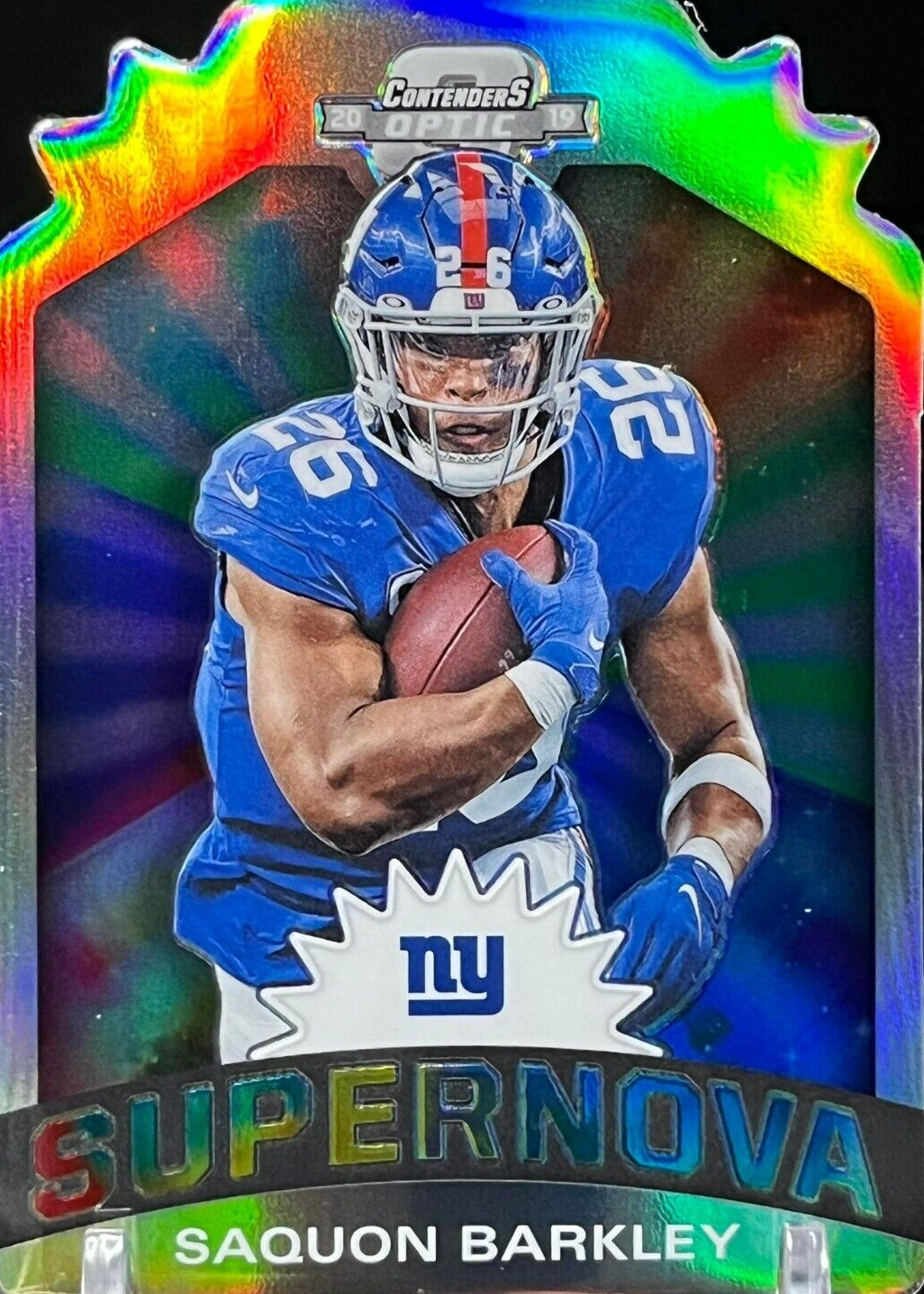 PANINI NFLカード OBSIDIAN DIE-CUT SAQUON BARKLEY GIANTS 02/10 #PB-16 送料無料 中古 IT1 2023 Panini Origins New York Giants/ Philadelphia Eagles