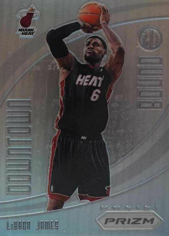 LeBron James 2012 Prizm #9 Downtown Bound - Silver PSA 10