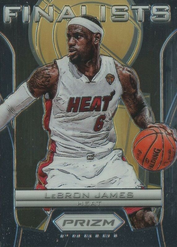 LeBron James 2012 Prizm #6 Finalists BGS 9