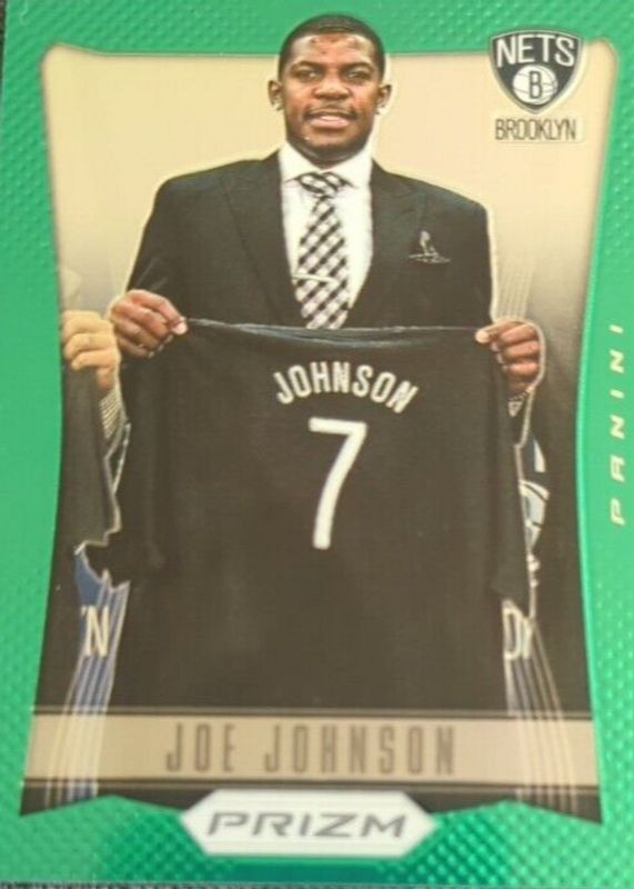 Joe Johnson 2012 Prizm #149 Green PSA 10