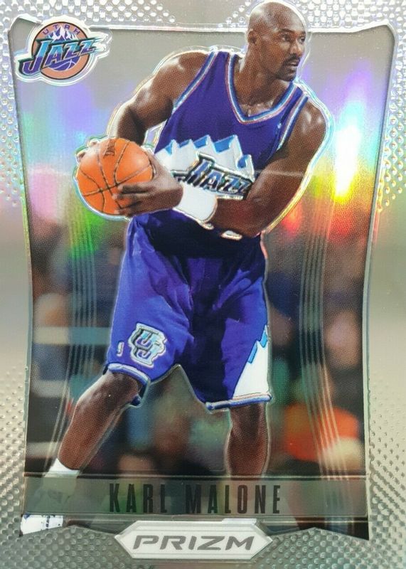 Karl Malone 2012 Prizm #168 Silver SGC 9