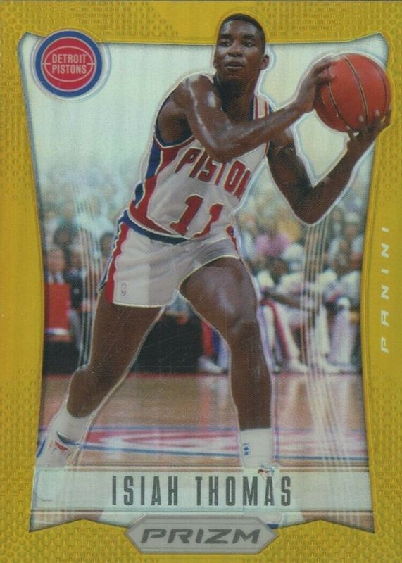 Isiah Thomas 2012 Prizm #182 Gold /10 SGC 9