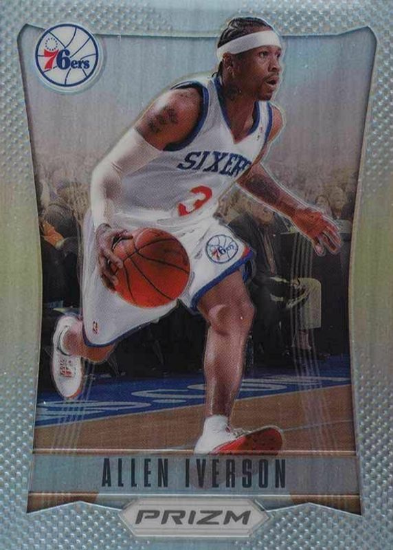 Allen Iverson 2012 Prizm #187 Silver BGS 9