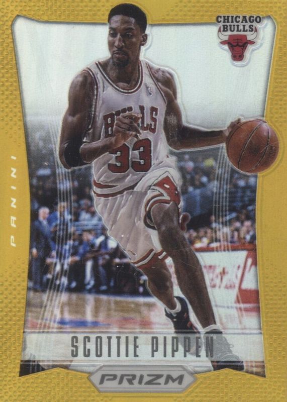 Scottie Pippen 2012 Prizm #176 Gold /10 RAW