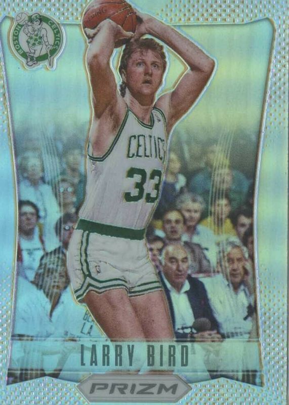 Larry Bird 2012 Prizm #163 Silver PSA 9