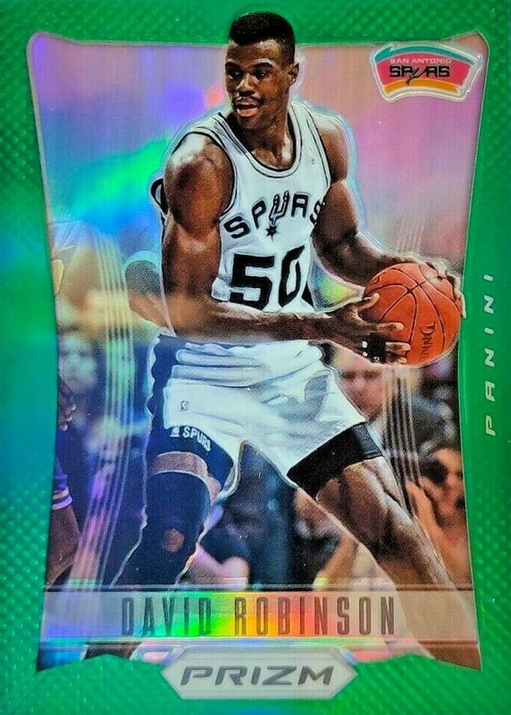 David Robinson 2012 Prizm #175 Green BGS 9