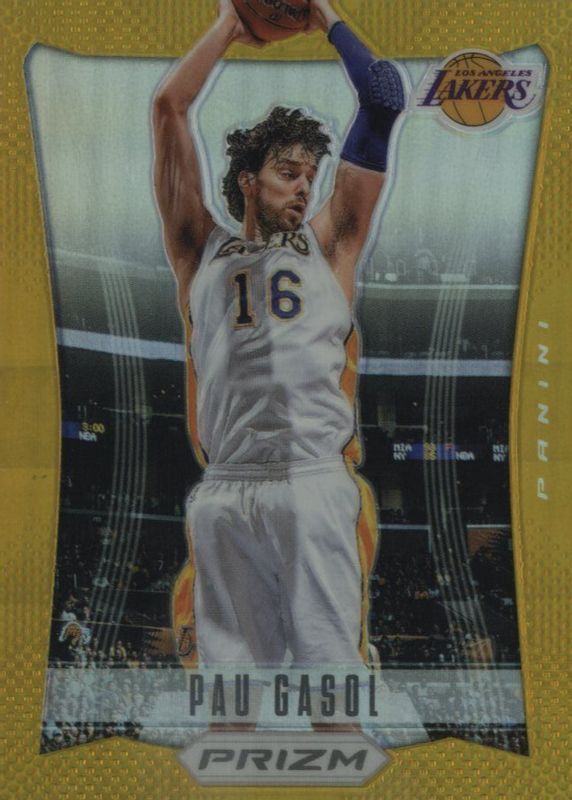 Pau Gasol 2012 Prizm #45 Gold /10 RAW