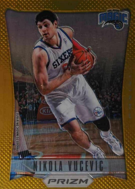 Nikola Vucevic 2012 Prizm #267 Gold /10 Rookie SGC 9.5